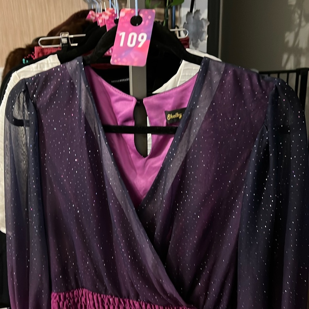 Shelby Purple Dress
